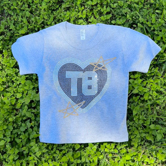 T8 Rhinestone Baby Tee