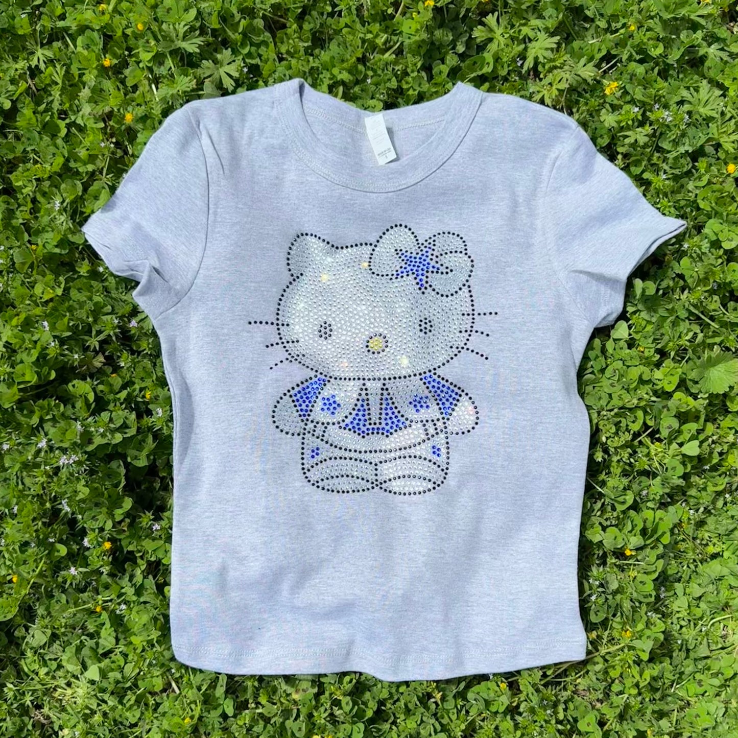 Hello Kitty Dallas Cowboys Rhinestone Baby Tee