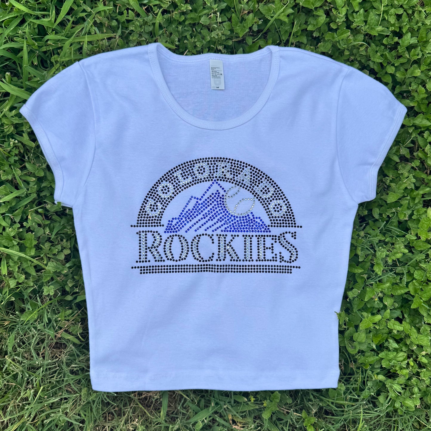 Rockies Rhinestone Baby Tee