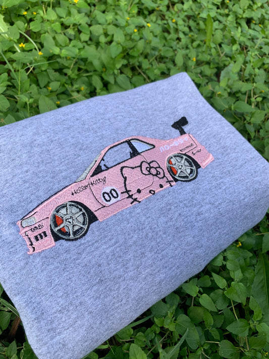 Hello Kitty Race Car