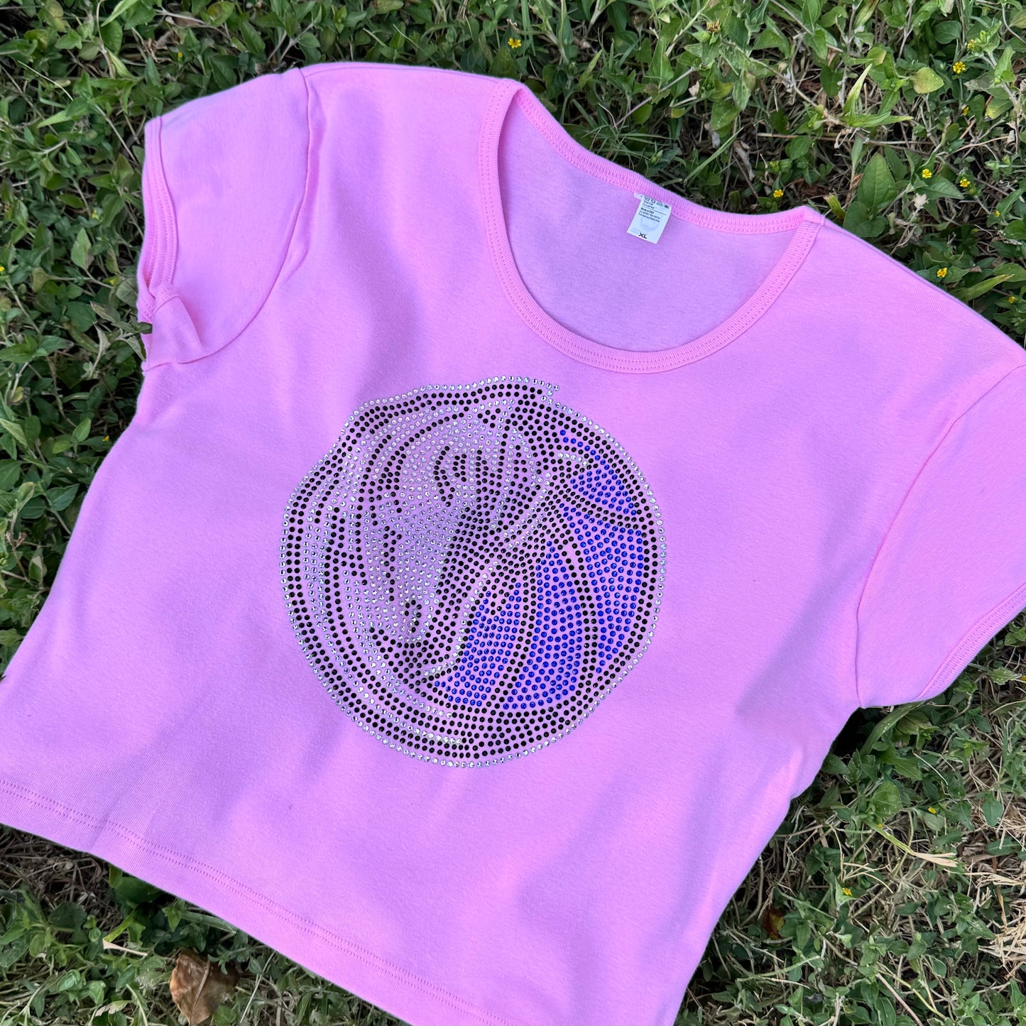 Dallas Mavericks Rhinestone Baby Tee