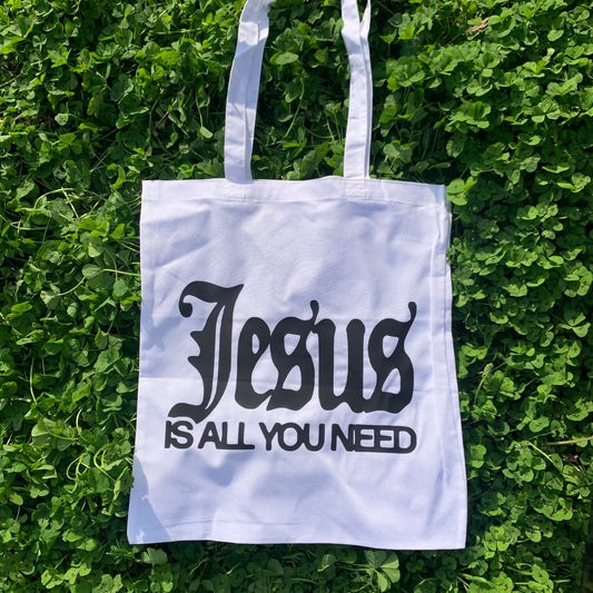 Jesus Is All You Need Tote Bag