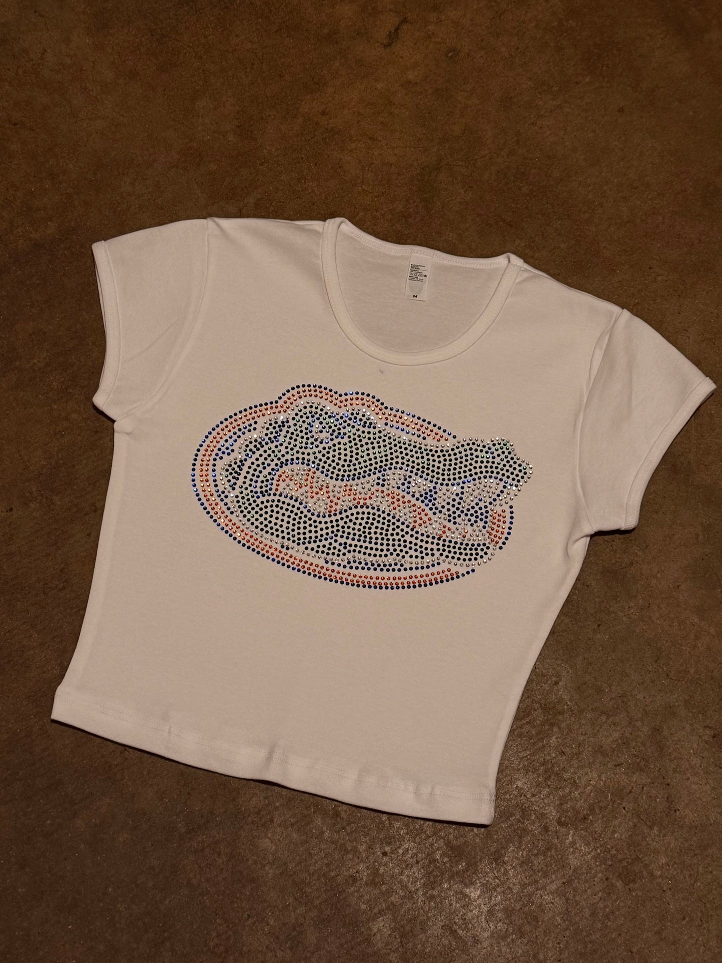 Gators Rhinestone Baby Tee