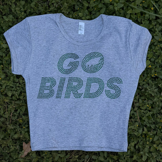 Go Birds Rhinestone Baby Tee
