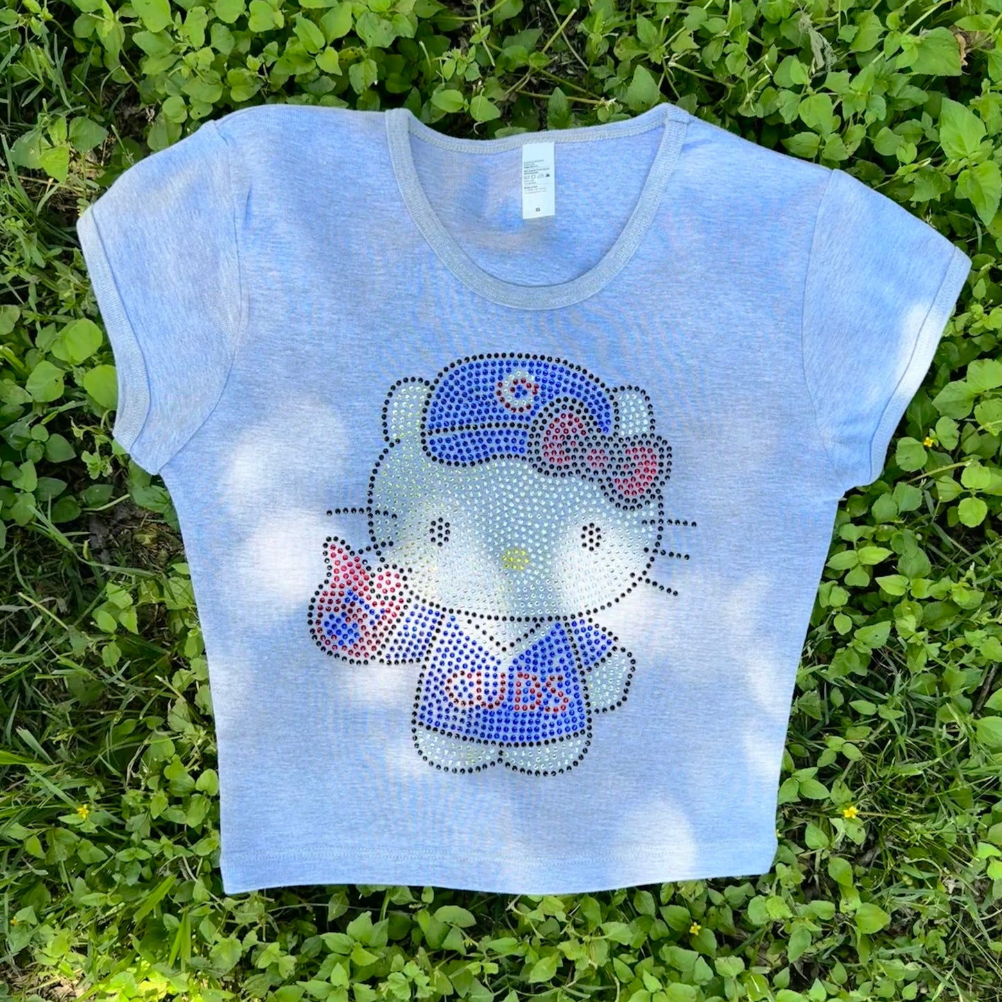Kitty Cubs Rhinestone Baby Tee