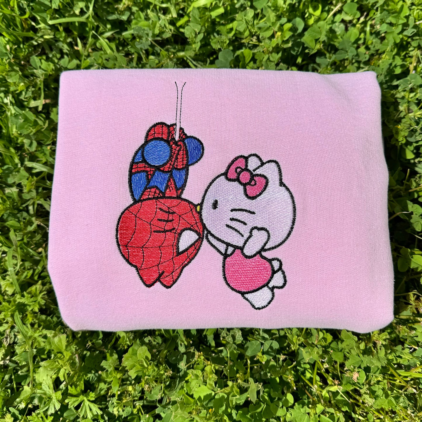 Hello Kitty x Spiderman Kiss