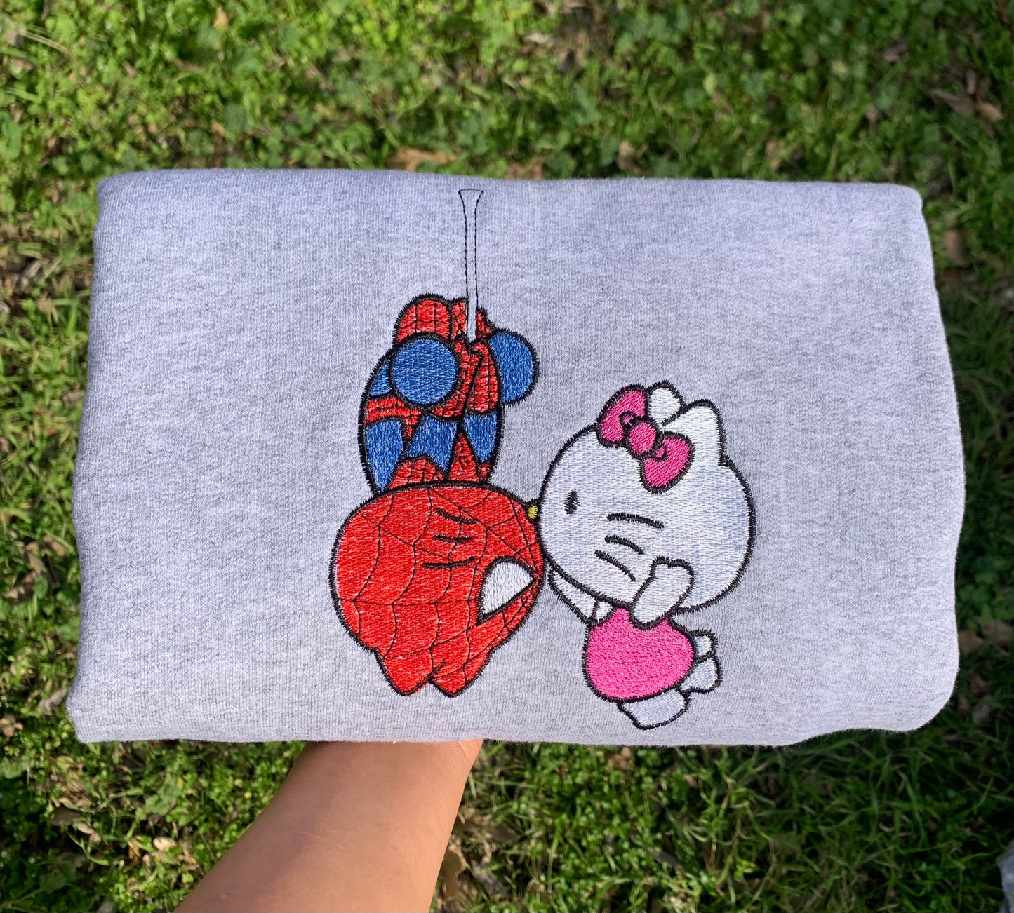 Hello Kitty x Spiderman Kiss